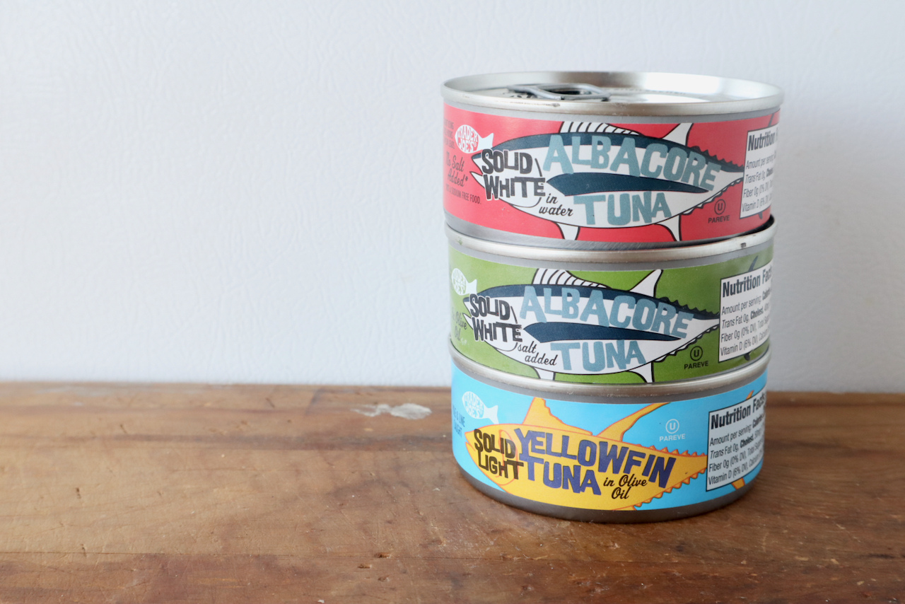 トレジョのツナ缶３種類　アルバコアツナシリーズ