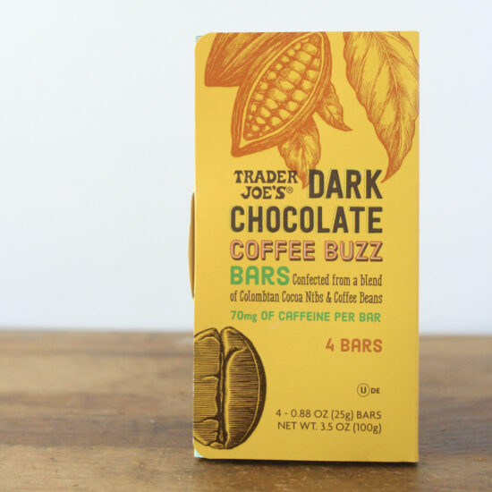 Trader Joe's（トレーダージョーズ） Dark Chocolate Coffee Buzz Bars （ダークチョコレート コーヒー バズ バー）