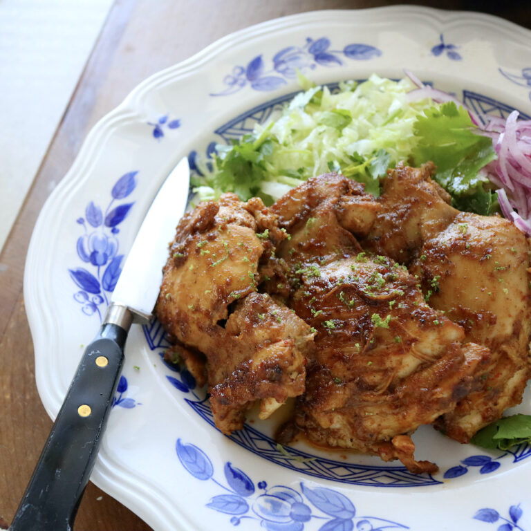 ガーリックチキンタコスのレシピ