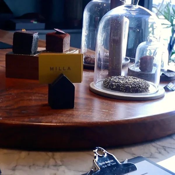 Milla Chocolates（ミラ・チョコレート）のコンフェクション。