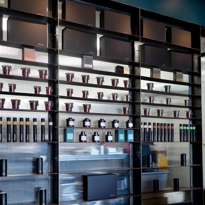 Milla Chocolatesの店内